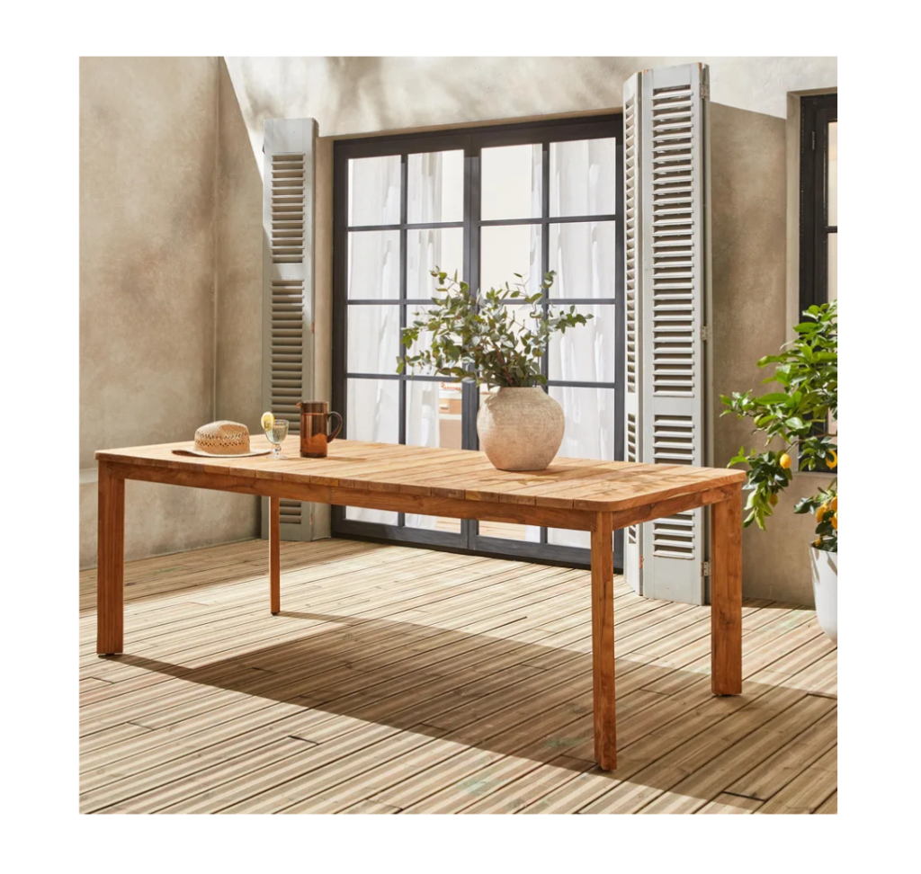 Table en bois de Teck JAYAPURA